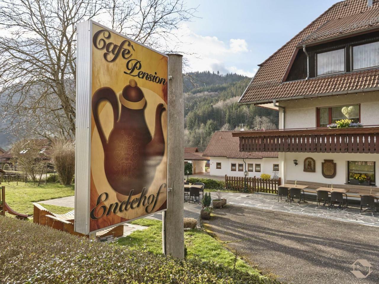 Cafe-Pension Endehof Oberprechtal Bagian luar foto